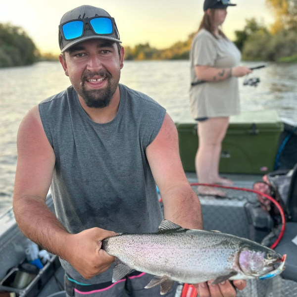 Guide holding a catch